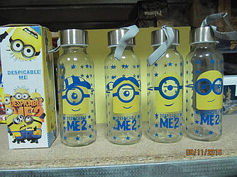 Пляшка без чохла Міньйони, 300 мл