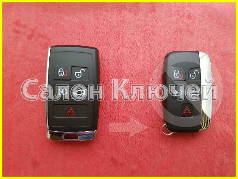 Смарт ключ Land Rover нового зразка 433Mhz / PCF7953P / HITAG PRO / 49 CHIP