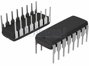 К170УП2 (SN75154) 4 підсилювача сигналів для ліній зв'язку апаратури передачі даних для управл. магнітними ЗУ