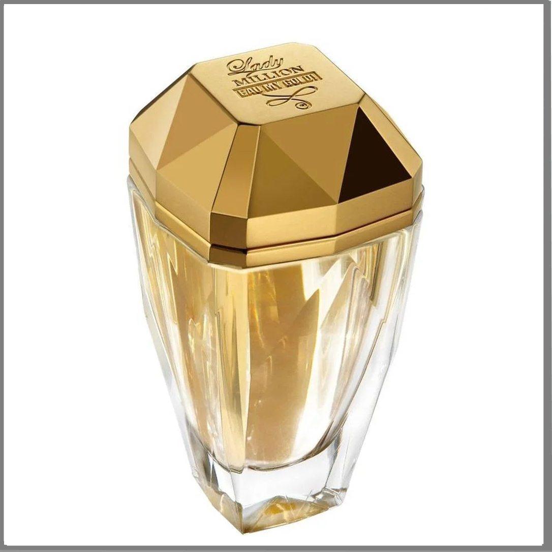 Paco Rabanne Lady Million Eau My Gold парфюмированная вода 80 ml. (Пако Рабанна Леди Миллион Еау Май Голд) - фото 2 - id-p238886406