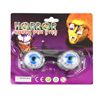 Окуляри на Хелловін на пружині one size різнобарвний