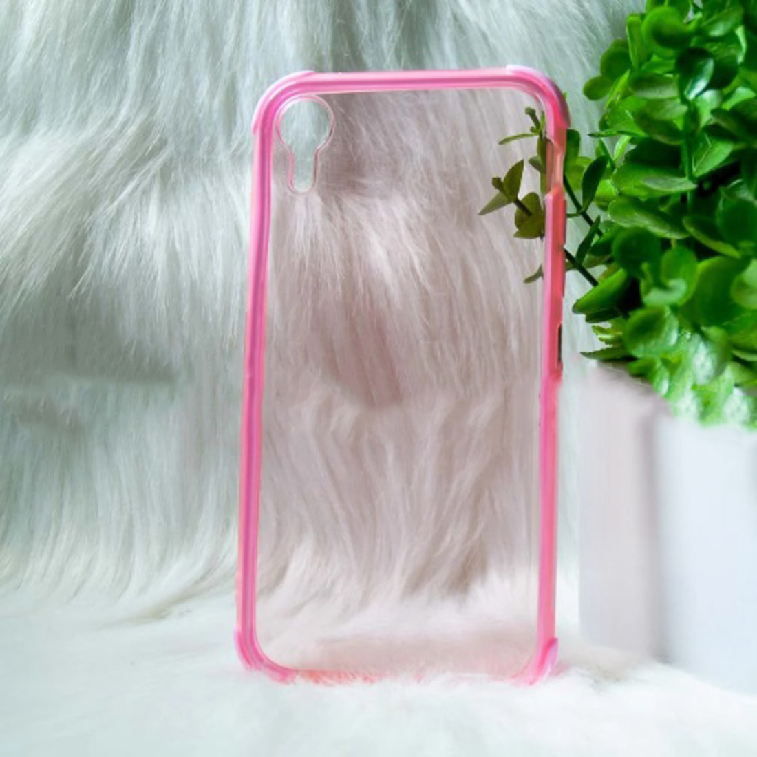 Силіконовий чохол Iphone XR "Colorfull" Рожевий (pink), фото 1