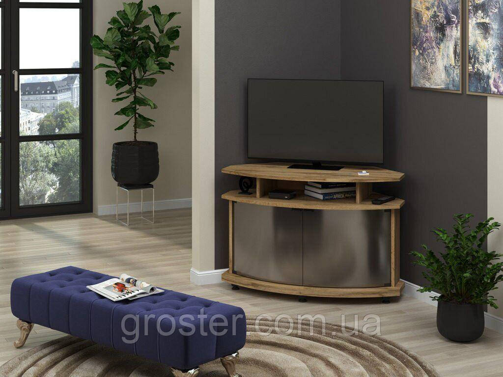 Тумба Рондо кутова під телевізор і аудіотехніку, фото 1