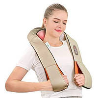 Массажер для шеи, плеч и спины с ИК-прогревом Massager of Neck Kneading с прогревом,масажер,ТС