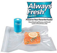 Вакуумный упаковщик для еды Vacuum Sealer Always Fresh, вакуумные пакеты для еды,для кухни