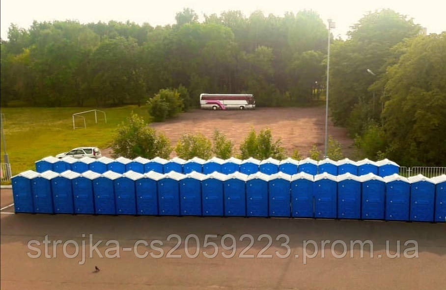Кабіни туалетні з раковиною й умивальником з акції від чотирьох одиниць
