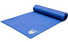 Килимок для йоги Power System Fitness Yoga СИНІЙ | Фітнес килимок | Килимок для заняття спортом, фото 2