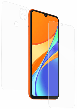Гідрогелева захисна плівка на Xiaomi Redmi 9C на весь екран прозора, фото 1