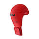 Рукавички для карате SMAI WKF (SM P101) Red без захисту великого пальця XS, фото 4