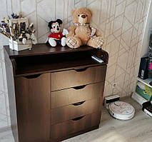 Пеленальний комод 4+1 венге магія