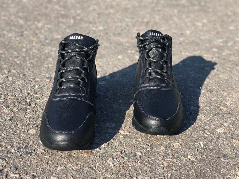 Зимние ботинки мужские кожаные 45-50 размеры Uk0373 - фото 5 - id-p437113590
