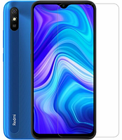 Гидрогелевая защитная пленка на Xiaomi Redmi 9A на весь экран прозрачная