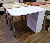 Стіл манікюрний столик складаний від виробника трансформер МС-1*2 Манікюрні столи Білий, фото 3
