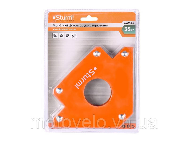Магнітний кутник для зварювання Sturm AWM-35, 35 кг