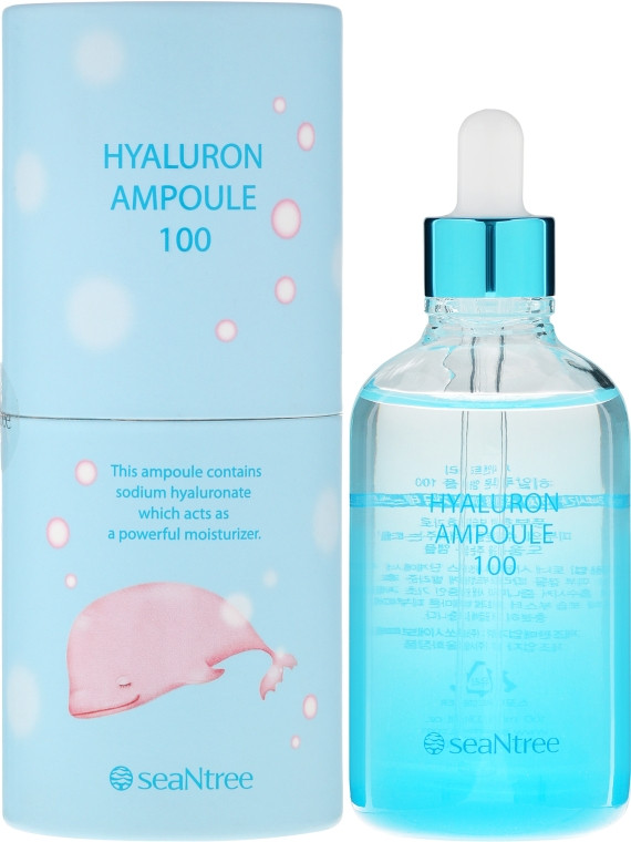 Ампульна сироватка для обличчя з гіалуроновою кислотою SeaNtree Art Hyaluron Ampoule 100 мл