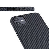 Карбоновий чохол для Apple iPhone 12 / 12 Pro / mini 12 / 12 Pro Max Karbon case iPhone 12, фото 2