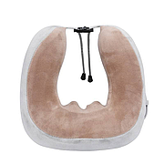 Масажна подушка для шиї з пам'яттю U-Shaped Upgrade Vibration Pillow