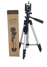 Штатив для камери і телефону DK-3888 (1020мм) з пультом, фото 3