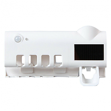 Диспенсер для зубної пасти та щітки автоматичний Toothbrush sterilizer W-020, фото 4