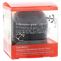 Скраб-стік для видалення чорних крапок Tony Moly Tako Pore Blackhead Scrub Stick 10 г, фото 6