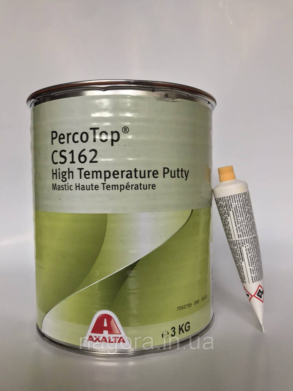 Высокотемпературная шпатлевка PercoTop CS162 (3кг) + отвердитель (ID ...