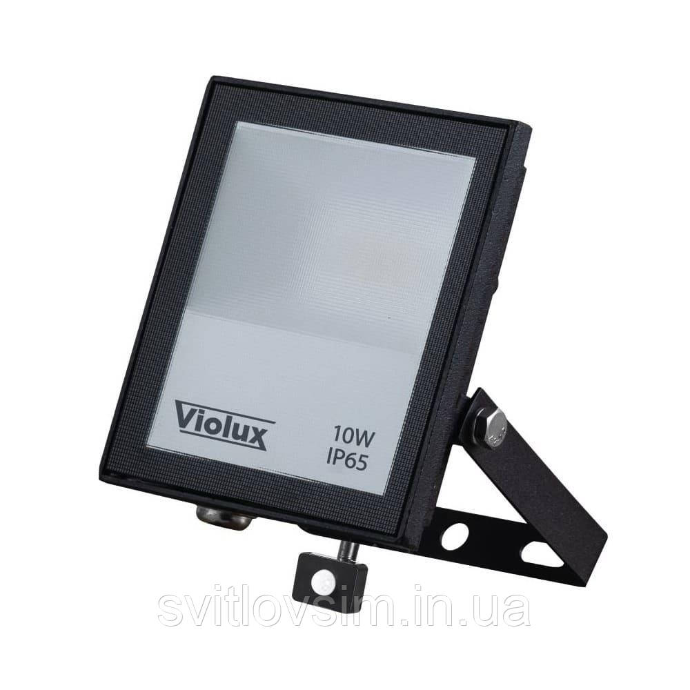 Прожектор LED Violux NORD-S  10W SMD 6000K 850lm IP65 з датчиком руху, фото 1