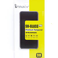 Захисне скло iPaky 9H-Glass Pro для Huawei Y5P з чорною рамкою