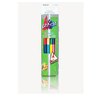 Кольорові олівці MARCO (Марко) Grip-rite 9101-12CB, Набір 12шт. 24 кольори (двосторонні)