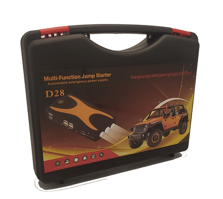 Пускозарядний пристрій Jump Starter D28 79800 mAh для автомобільного акумулятора, фото 1