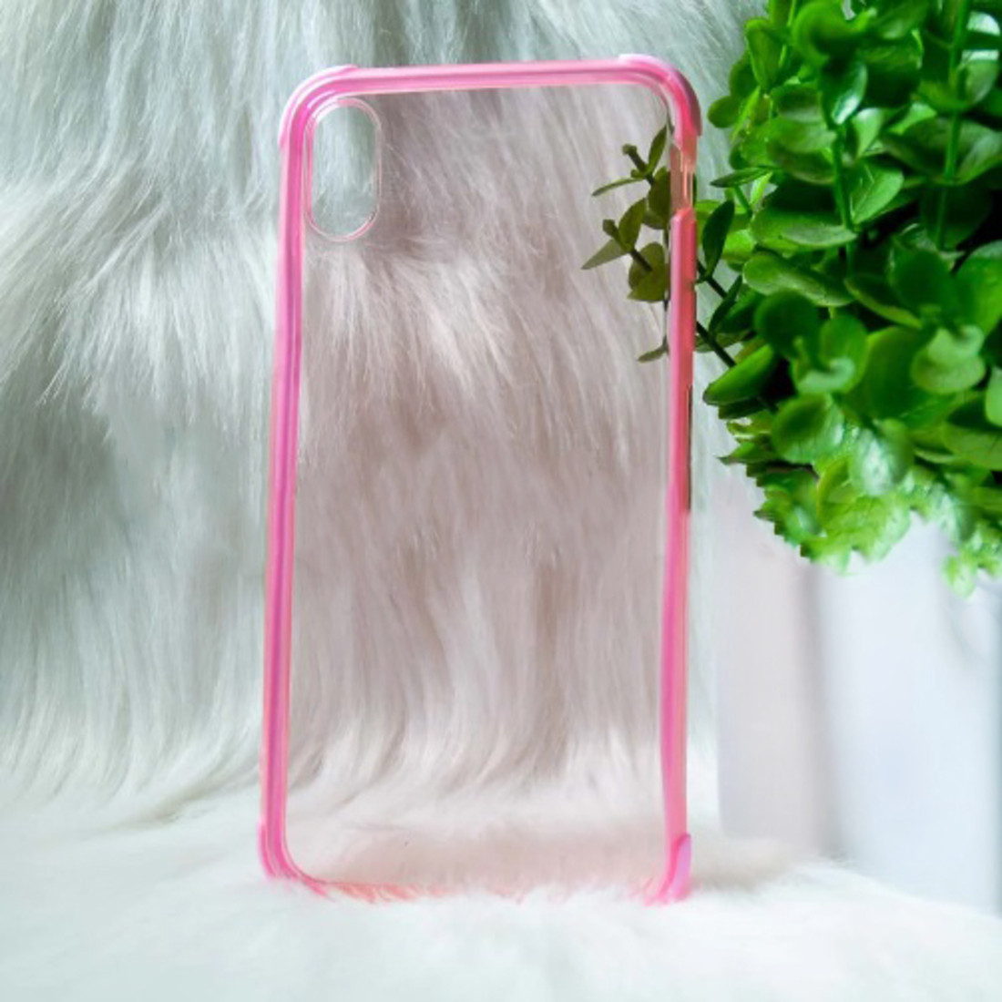 Чохол iPhone XS Max Рожевий