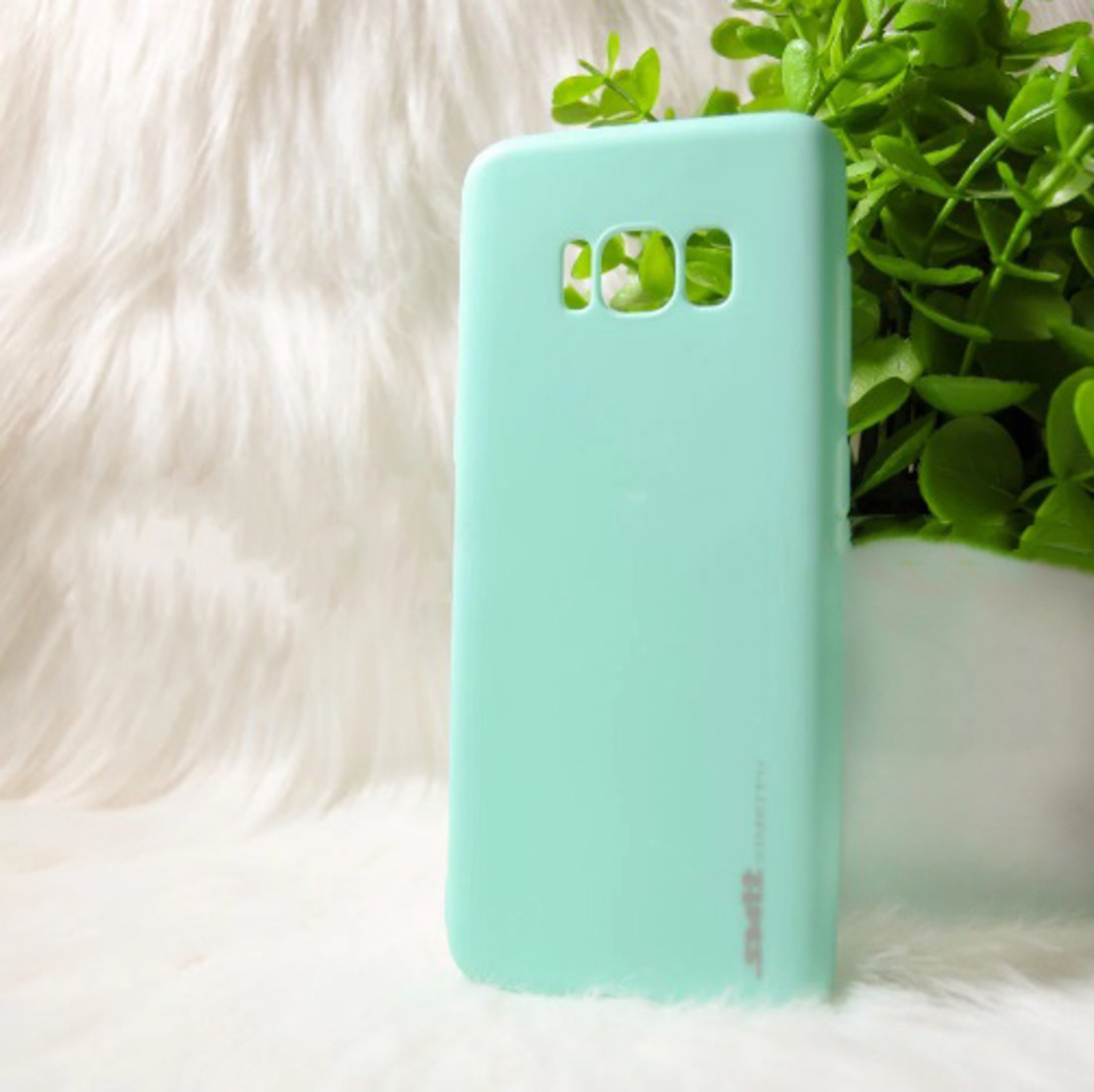 Силіконовий чохол Samsung S8 / G950 "SMTT" Бірюзовий (mint)