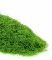 Имитация травы, флок для диорам, миниатюр, 5 мм, 5 гр светло-зелёный №5