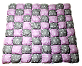 Вігвам дитячий намет для будинку комплект Бонбон Принцеса Рожевий з сірим і з подушками, фото 2