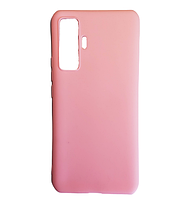 Чохол Fiji Soft для Vivo X50 силікон бампер світло-рожевий