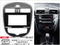 Переходная рамка NISSAN Tiida (C12) 2011-2016; Pulsar 2013-2016, CARAV 22-237