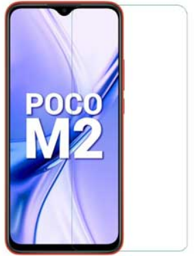 Гідрогелева захисна плівка на Xiaomi Poco M2 на весь екран прозора, фото 1