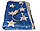 Электропростынь Electric Blanket 7421 150х160 см, біла зірка, фото 3