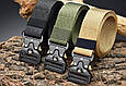 Ремінь тактичний металева пряжка Cobra Olive, фото 5