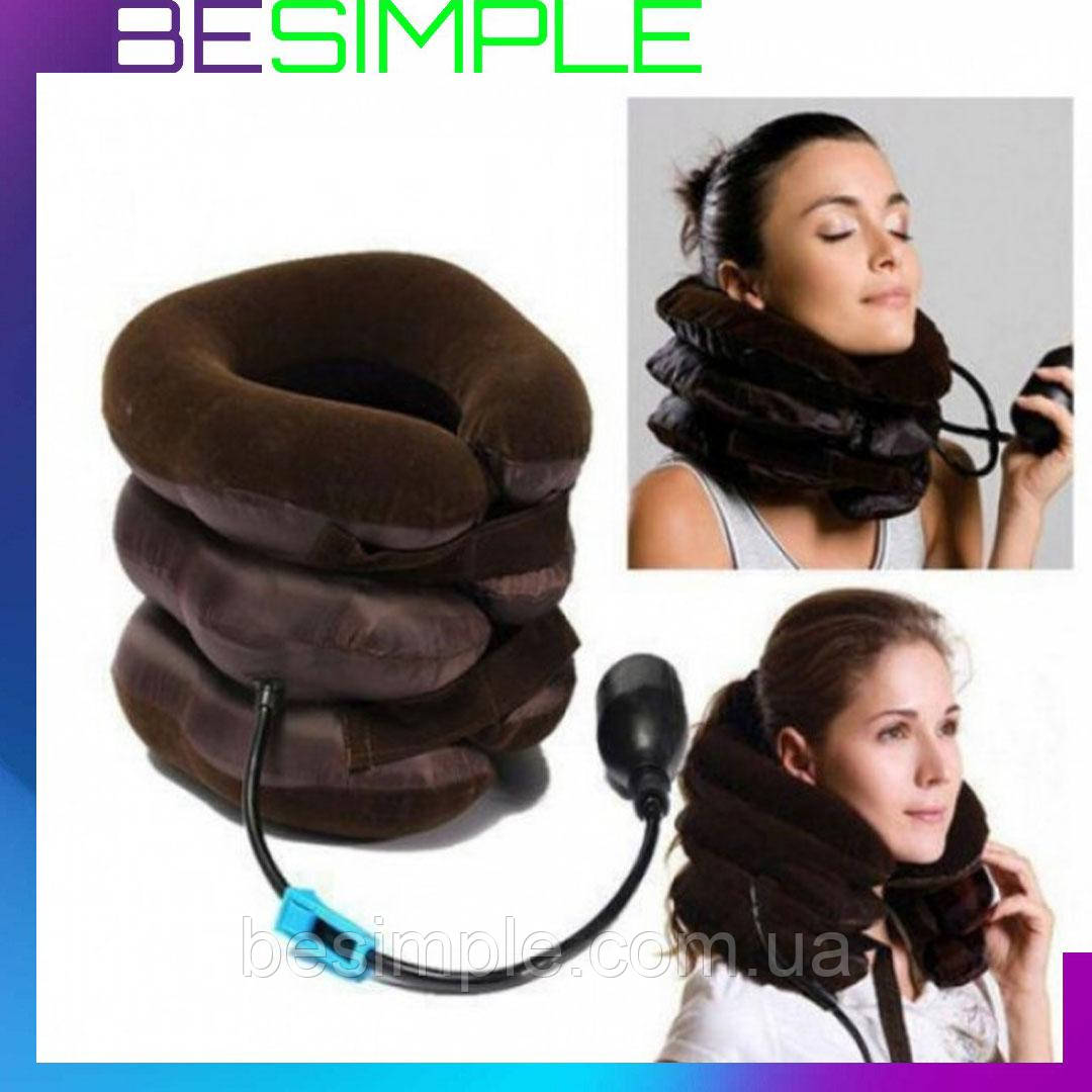 Комір для шиї / Ортопедичний комір TING RAI / Подушка надувна для шиї, фото 1