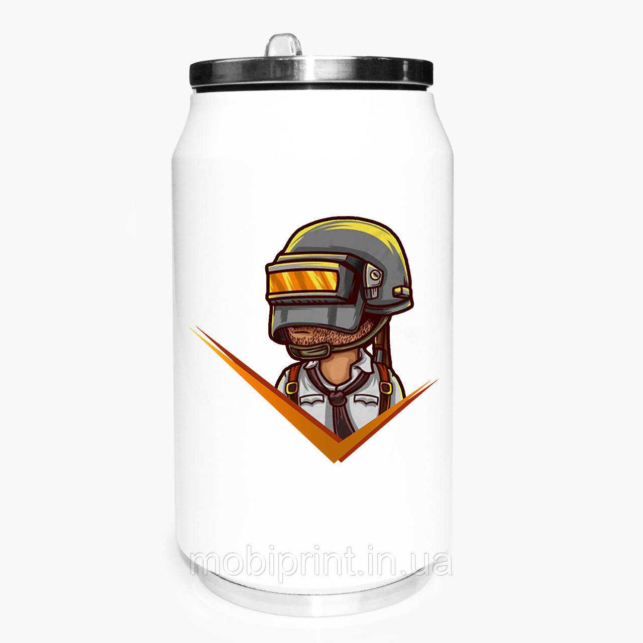 Термокружка ПУБГ ПАБГ (PUBG) термобанка з нержавіючої сталі з принтом