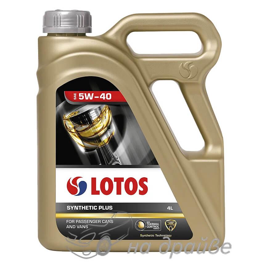 Масло моторне SYNTHETIC PLUS A3/B4 SN/CF 5W-40 4 л Lotos Oil