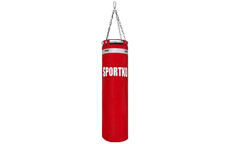 Мішок боксерський Циліндр із кільцем і ланцюгом ПВХ ЕЛІТ SPORTKO MП-22 (,d-35 см, 40 кг, h-110 см)
