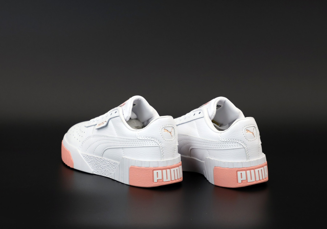Женские кроссовки Puma Cali. Кроссы для девушек Стелла Пума Кали белые ...