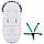 Дитячий конверт для коляски, санчат 4 в 1 Springos SB0021 White, фото 10
