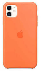 Чехол Apple Silicone Case iPhone 11 (Orange)