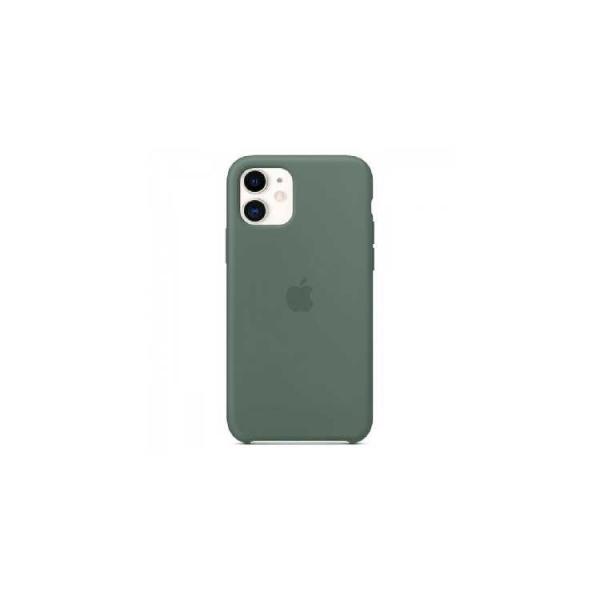 Чехол Apple Silicone Case iPhone 11 (Pine Green)