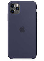 Чехол Apple Silicone Case iPhone 11 Pro (Midnight Blue)