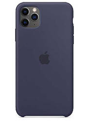 Чехол Apple Silicone Case iPhone 11 Pro (Midnight Blue)