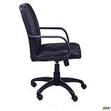 Крісло Ліга Пластик Неаполь N-20 вставка Сітка чорна, фото 4