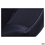 Крісло Ліга Пластик Неаполь N-20 вставка Сітка чорна, фото 6